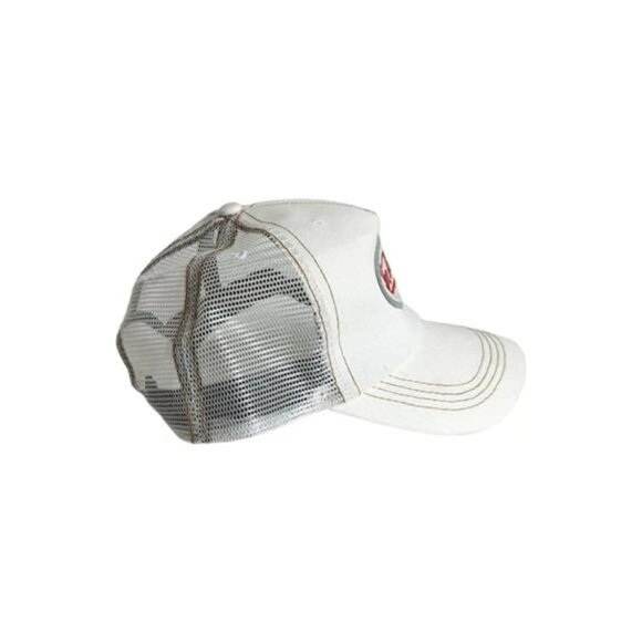 Vintage Retro Y2K Authentic Von White Trucker Hat Designer Audigier 2000s  Cap main image 5
